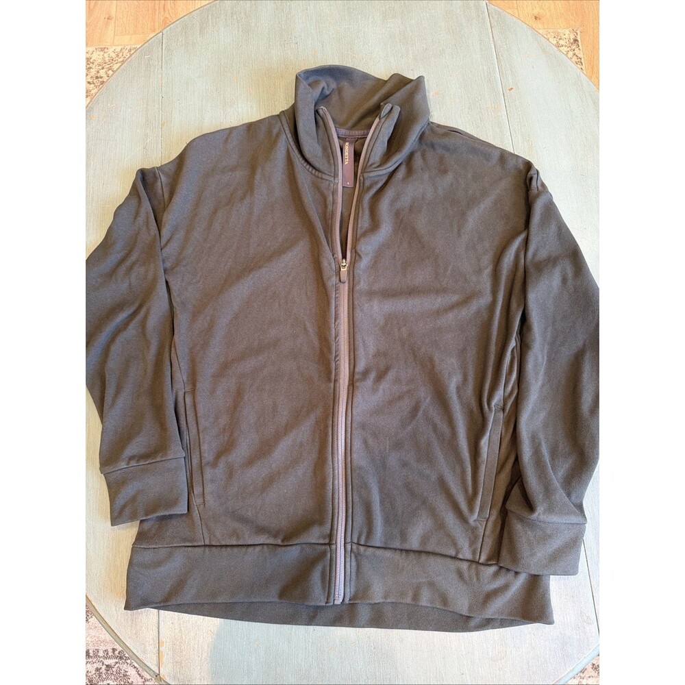 Mondetta‎ Women’s Brown Full Zip Fleece Jacket Softshell Size Small